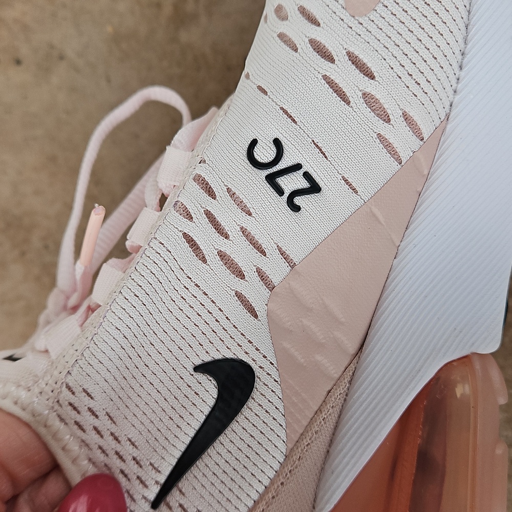 Nike women’s air max 270 soft pink size 8  [AH6789-604] Price Final - Picture 6 of 13